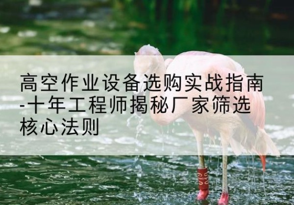 西丰剪叉式升降机厂家-高空作业设备选购实战指南-十年工程师揭秘厂家筛选核心法则